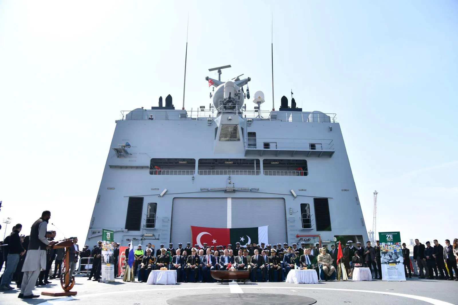 PNS MOAWIN Tören Mersin