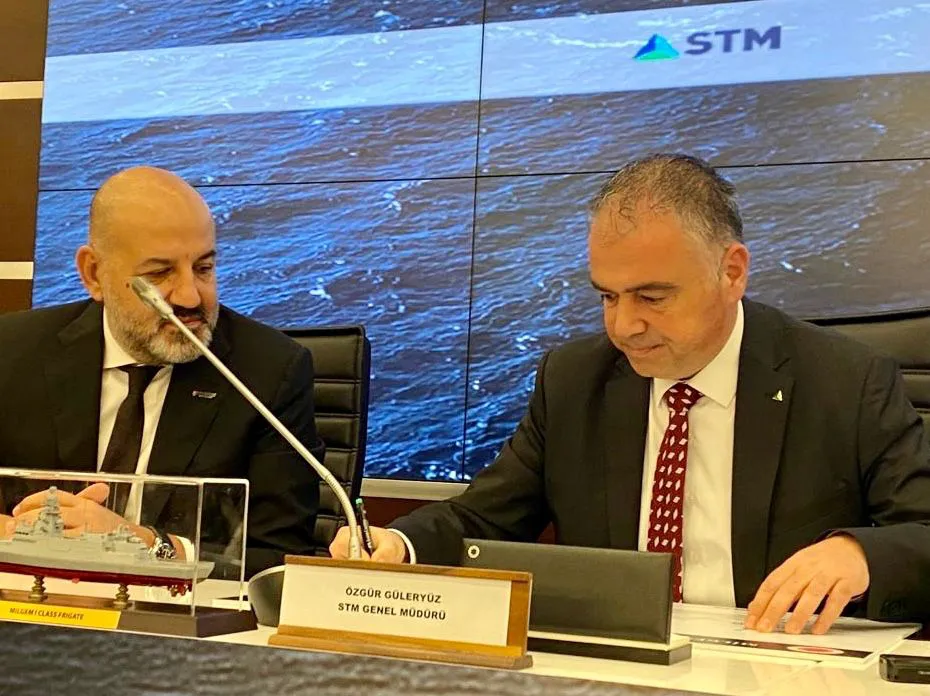 STM Genel Müdürü Özgür Güleryüz MİLGEM Töreni