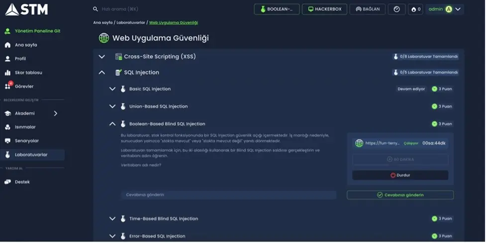 Cyberrange Laboratuvar
